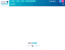 Tablet Screenshot of merkezhastanesi.com.tr